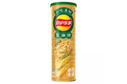 Lays Scallion Pancake Flavored Potato Chips 乐事薯片小吃系列葱油饼 90GM（VIP会员价：RM7.40）